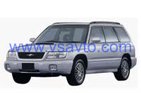 Полномасштабные коврики EVA на Subaru Forester I (SF) левый руль 1997-2002